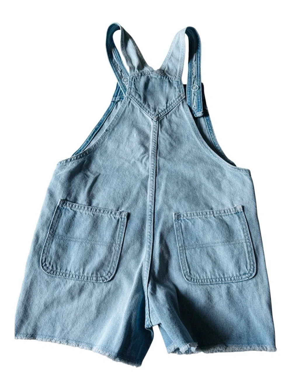 Old Navy Light Blue Denim Shortalls